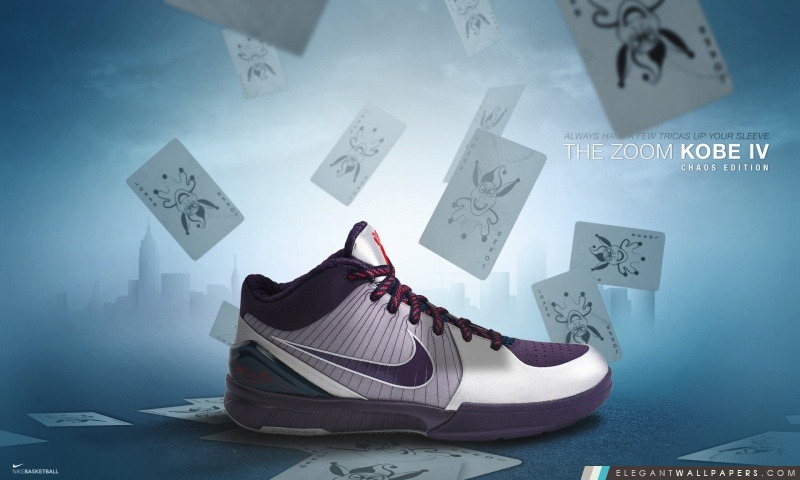 Kobe IV Nike Basketball Sneakers, Arrière-plans HD à télécharger