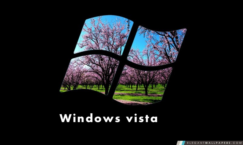 Windows Vista Logo, Arrière-plans HD à télécharger