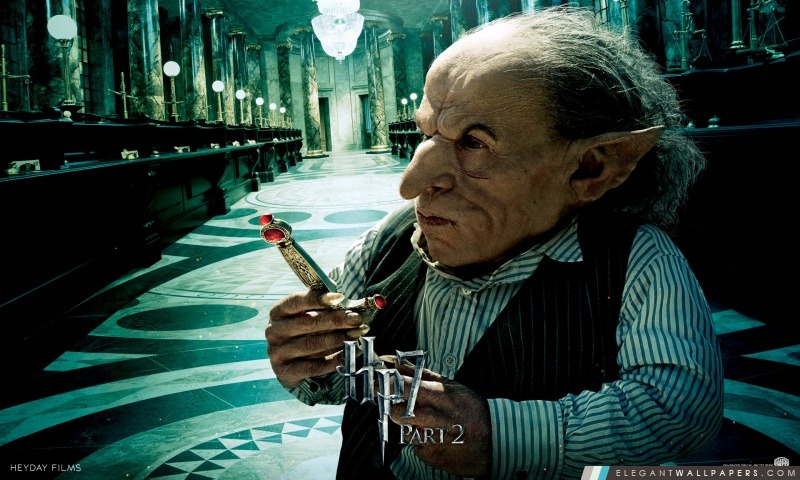 Harry Potter et le Reliques de la Mort Partie 2 Goblin, Arrière-plans HD à télécharger