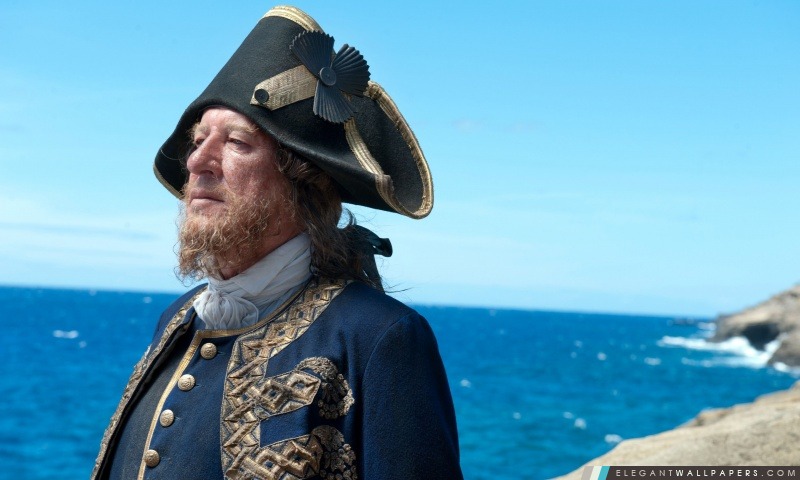 Pirates des Caraïbes la Fontaine de Jouvence Barbossa, Arrière-plans HD à télécharger