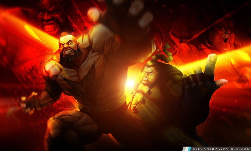 Street Fighter X Tekken – Zangief Rufus, Arrière-plans HD à télécharger