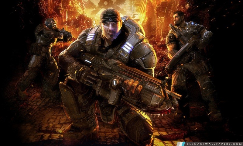 Gears Of War, Arrière-plans HD à télécharger