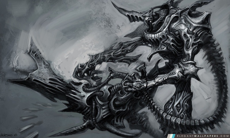 Alien Fantasy Art, Arrière-plans HD à télécharger