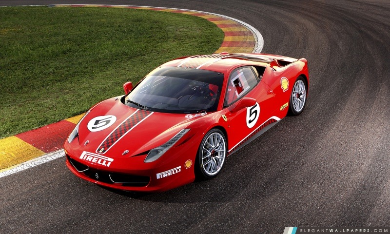 2011 Ferrari 458 Challenge, Arrière-plans HD à télécharger