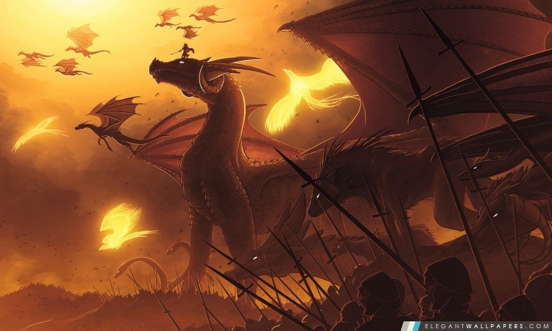 Dragons, Arrière-plans HD à télécharger