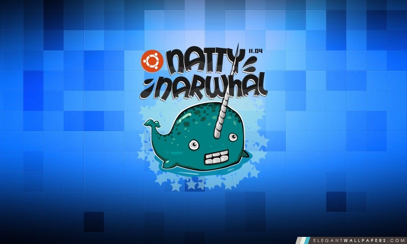 Natty Narwhal Linux Ubuntu, Arrière-plans HD à télécharger