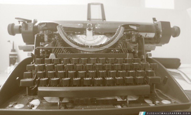 Machine à écrire, Arrière-plans HD à télécharger