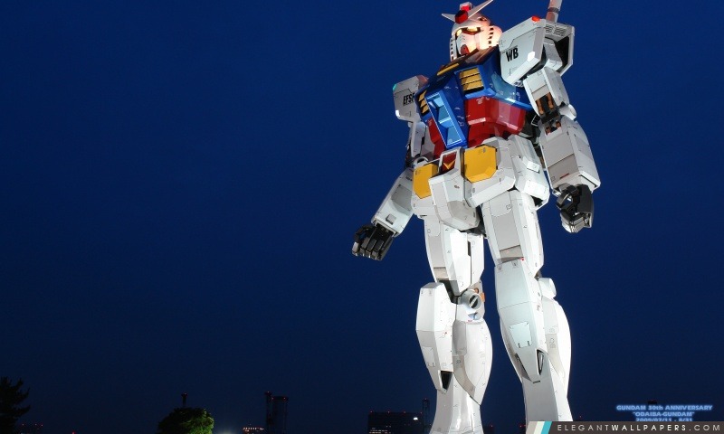 Gundam Odaiba, Arrière-plans HD à télécharger