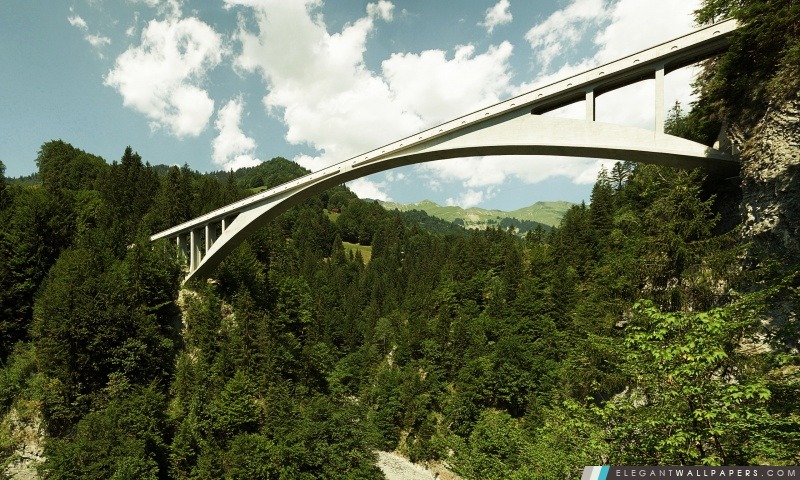 Pont Montagne, Arrière-plans HD à télécharger