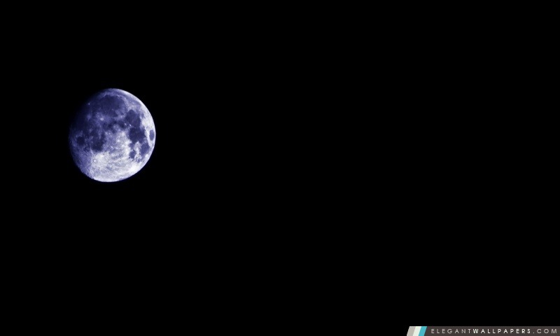 Blue Moon At Night, Arrière-plans HD à télécharger
