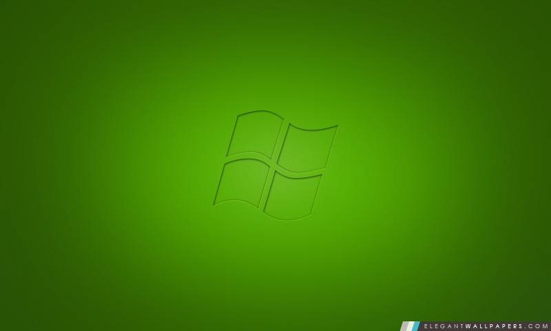 Windows Vista Vert, Arrière-plans HD à télécharger