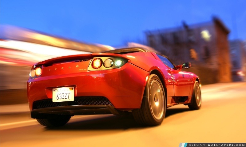Tesla Roadster, Arrière-plans HD à télécharger