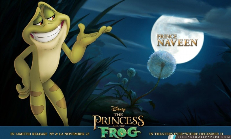Princesse et le Prince Grenouille Film Naveen, Arrière-plans HD à télécharger