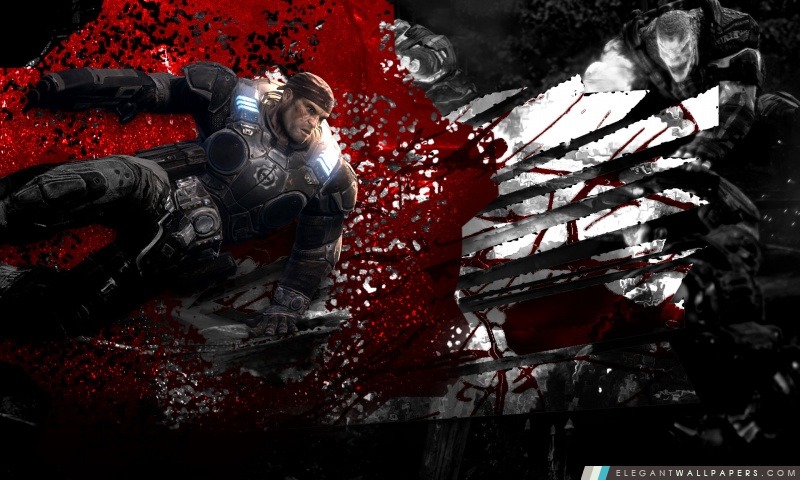 Gears Of War 1, Arrière-plans HD à télécharger