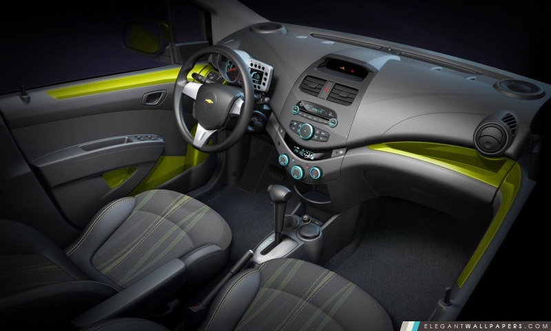 2010 Chevrolet Spark Intérieur, Arrière-plans HD à télécharger