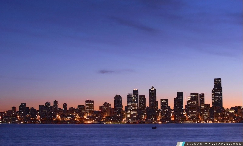 Horizon de Seattle, Arrière-plans HD à télécharger