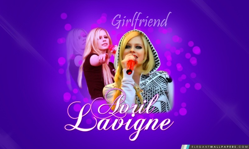 Avril Lavigne Girlfriend, Arrière-plans HD à télécharger
