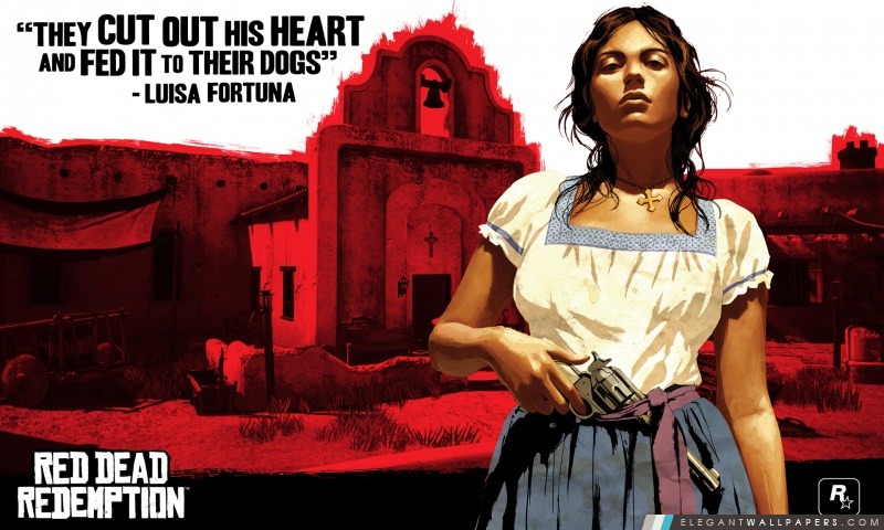 Red Dead Redemption, Luisa, Arrière-plans HD à télécharger