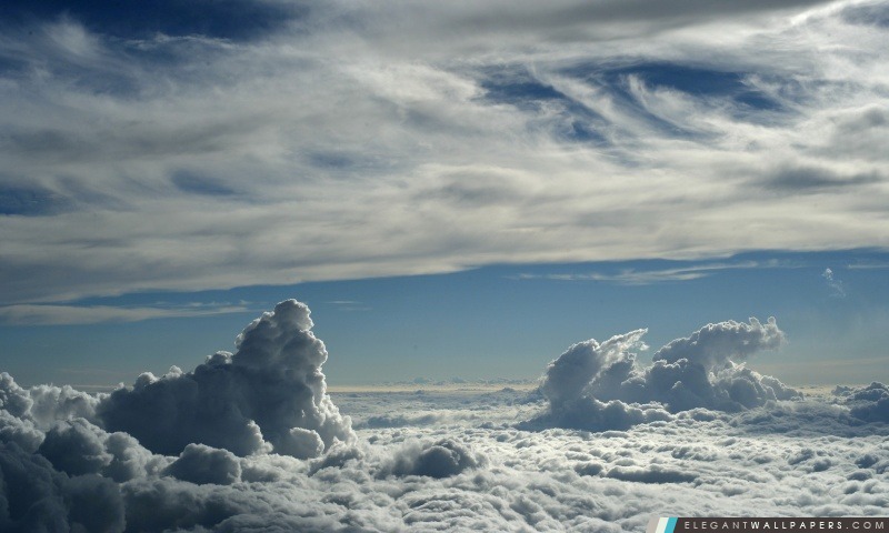 Couverture de nuages ​​ciel, Arrière-plans HD à télécharger