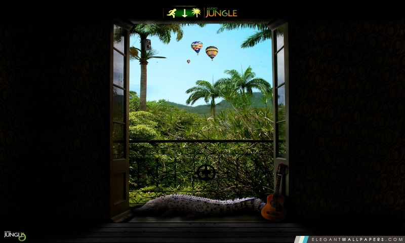 Audio Jungle 2, Arrière-plans HD à télécharger