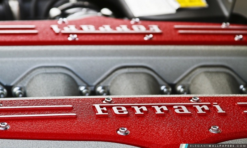 Ferrari moteur, Arrière-plans HD à télécharger