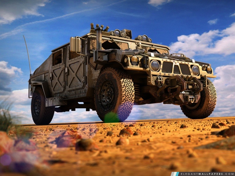 Hummer militaire, Arrière-plans HD à télécharger