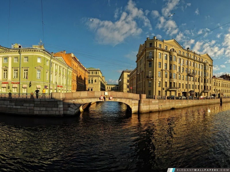 Saint-Pétersbourg Embankment, Arrière-plans HD à télécharger