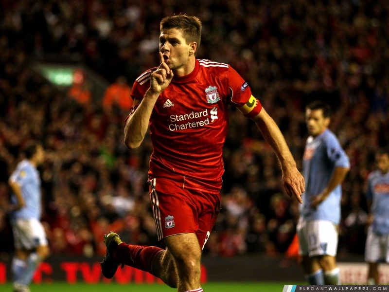 Steven Gerrard de Liverpool 2010, Arrière-plans HD à télécharger