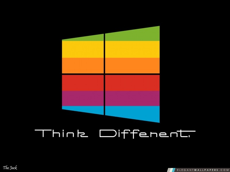 Windows 8 Think Different BG, Arrière-plans HD à télécharger