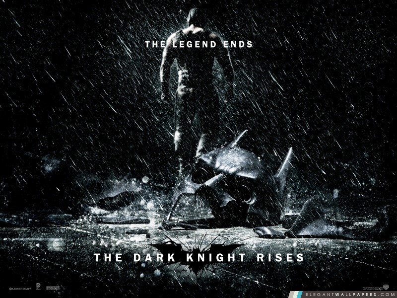 The Dark Knight Rises The Legend Ends, Arrière-plans HD à télécharger