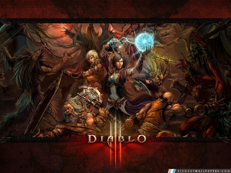 Diablo III – Bataille sanglante, Arrière-plans HD à télécharger