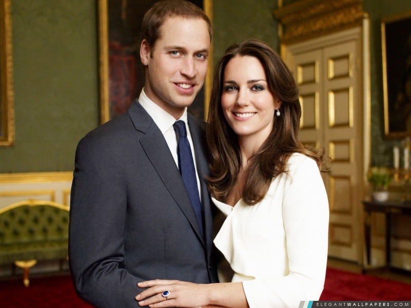 Prince William et Kate Middleton, Arrière-plans HD à télécharger