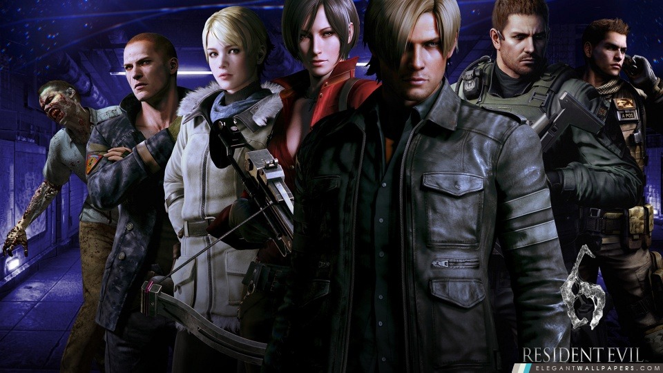 Resident Evil 6 caractères, Arrière-plans HD à télécharger