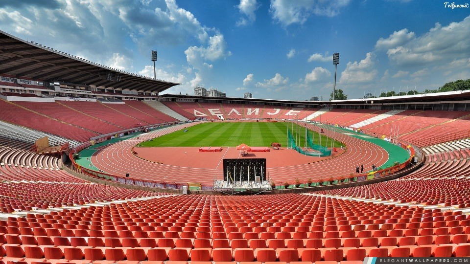 Etoile Rouge de Belgrade Stade – Marakana HDR, Arrière-plans HD à télécharger
