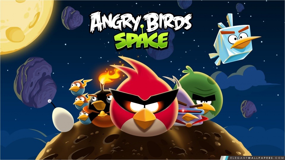 Angry Birds Space, Arrière-plans HD à télécharger