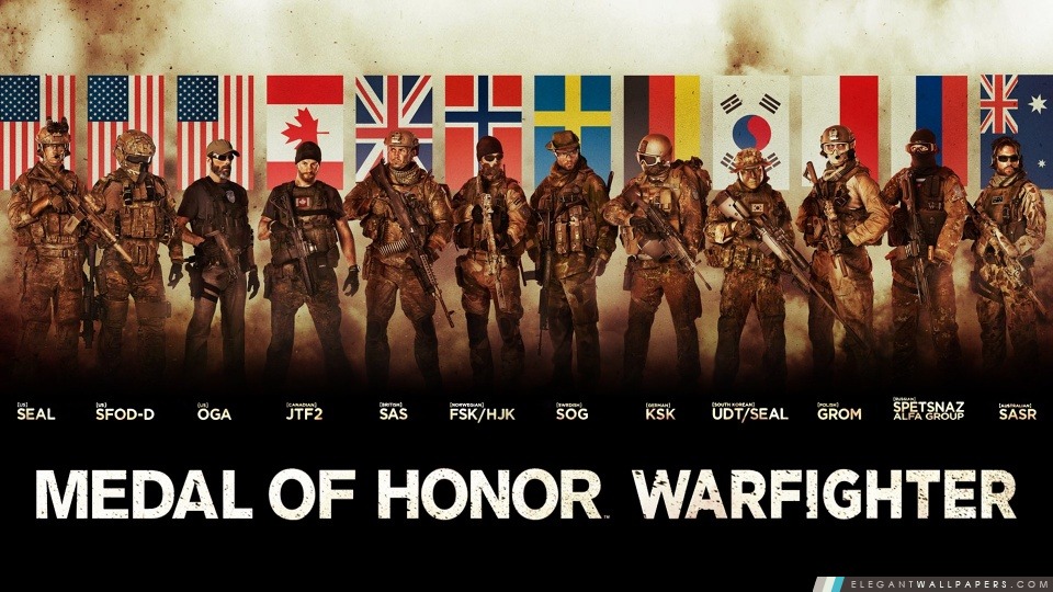 Medal of Honor Warfighter Tier 1 des Forces spéciales, Arrière-plans HD à télécharger