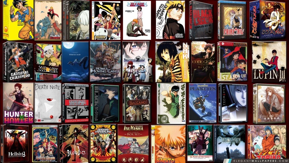 Anime Collection, Arrière-plans HD à télécharger