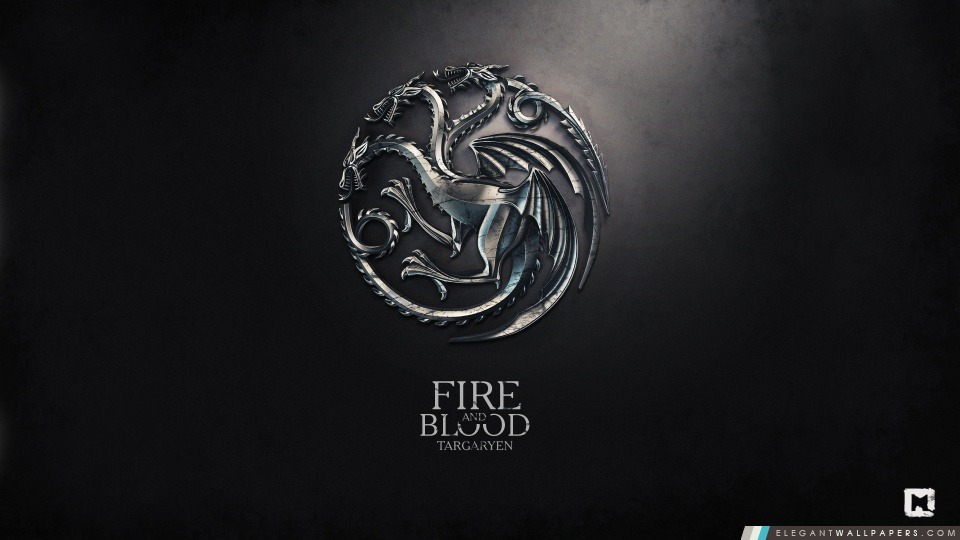Game of Thrones Fire and Blood Targaryen, Arrière-plans HD à télécharger