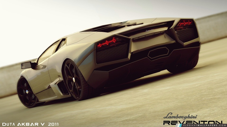 Lamborghini Reventon 3D Max, Arrière-plans HD à télécharger