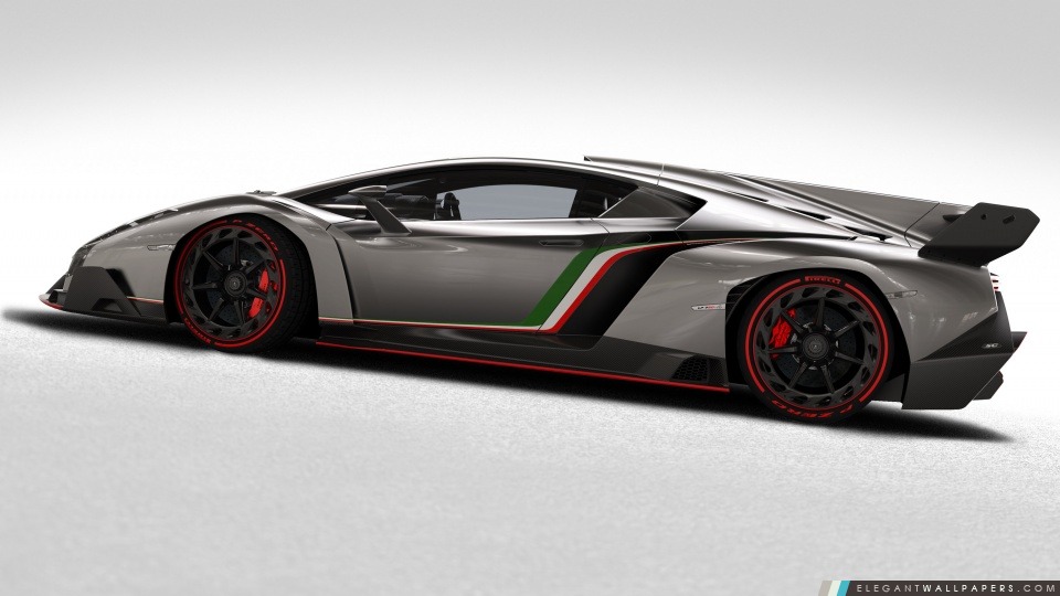 2013 Lamborghini Veneno Vue latérale, Arrière-plans HD à télécharger