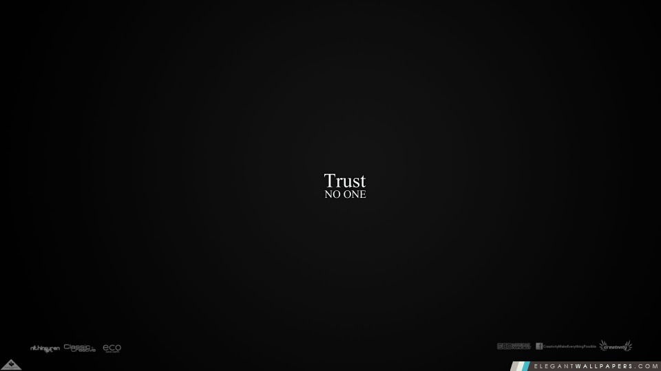 Trust No One, Arrière-plans HD à télécharger