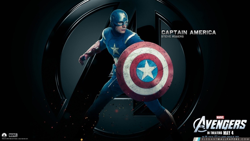 L'Amérique Avengers capitaine, Arrière-plans HD à télécharger