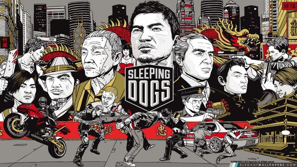Sleeping Dogs (jeu vidéo) de bande dessinée, Arrière-plans HD à télécharger