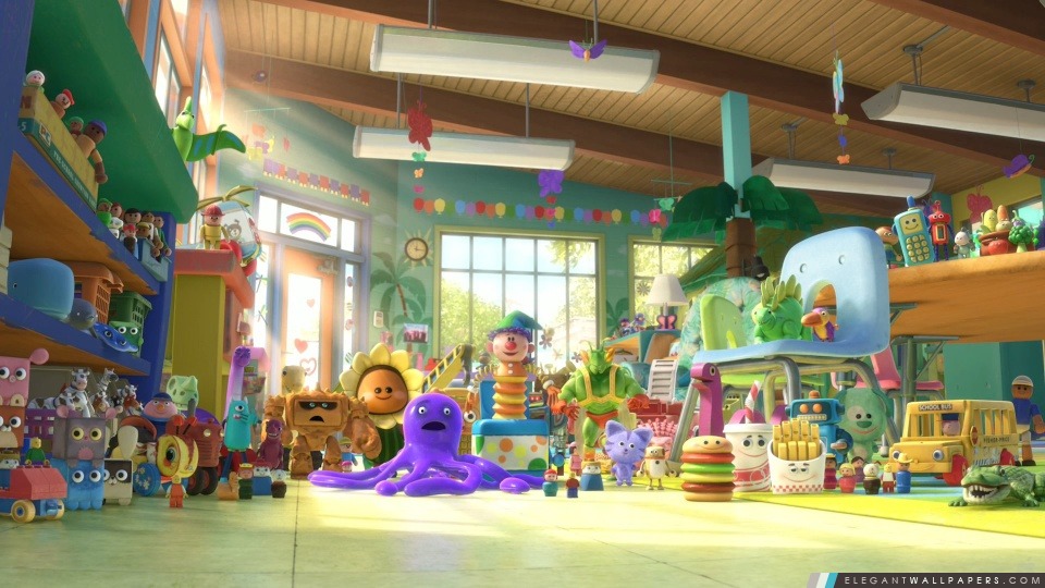 Toy Story 3 nouveaux jouets, Arrière-plans HD à télécharger
