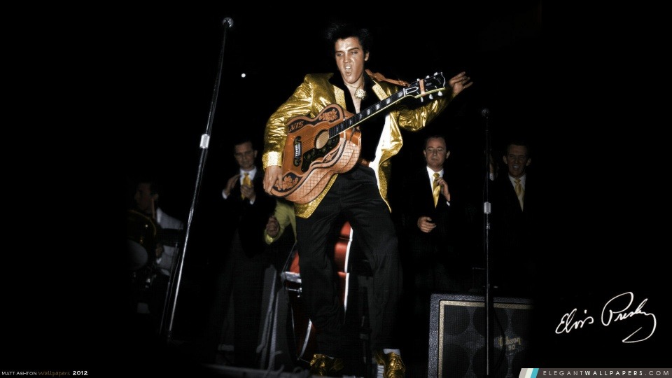 Elvis Presley 1956, Arrière-plans HD à télécharger