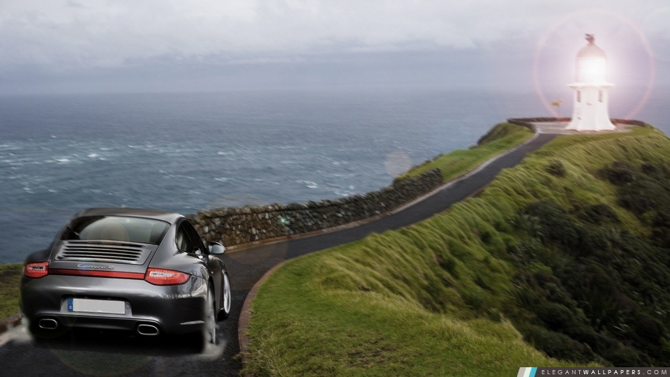 Phare Porsche, Arrière-plans HD à télécharger