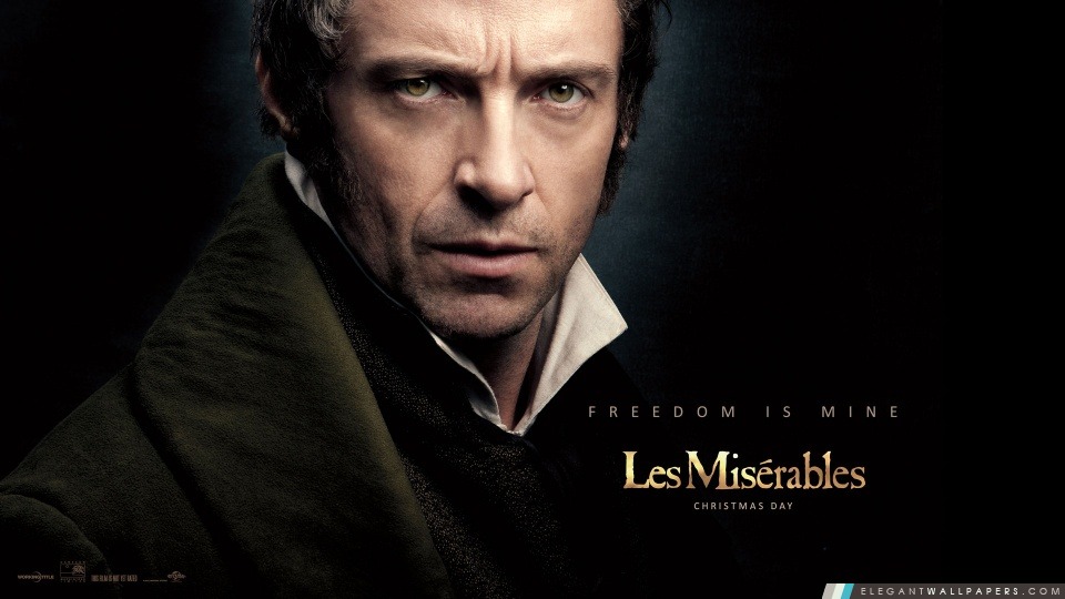 Jean Valjean – Les Misérables 2012, Arrière-plans HD à télécharger