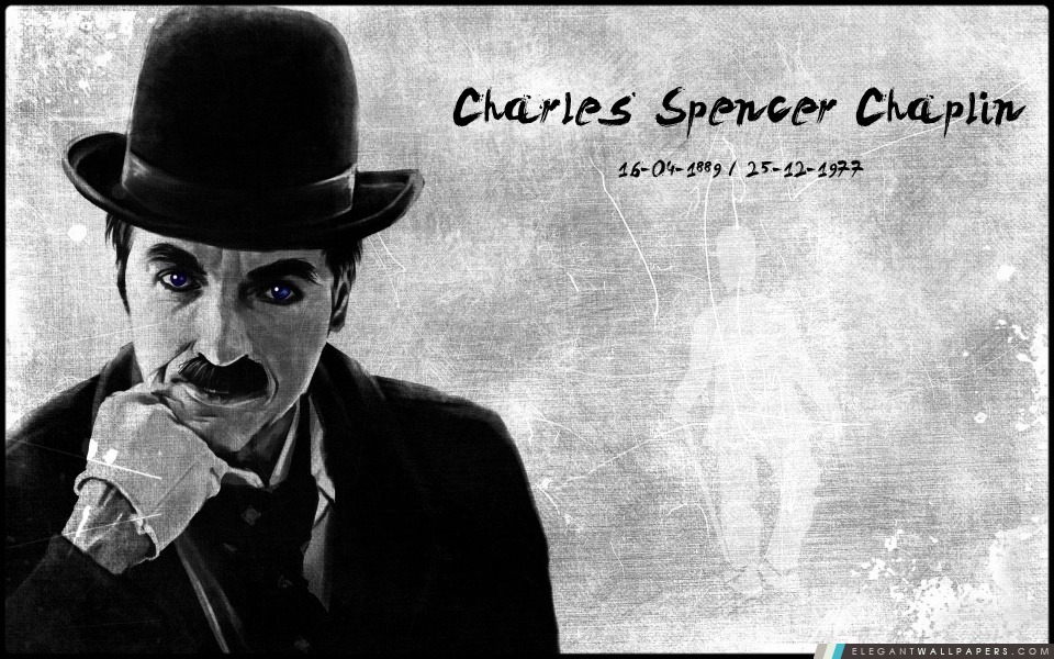 Charlie Chaplin, Arrière-plans HD à télécharger