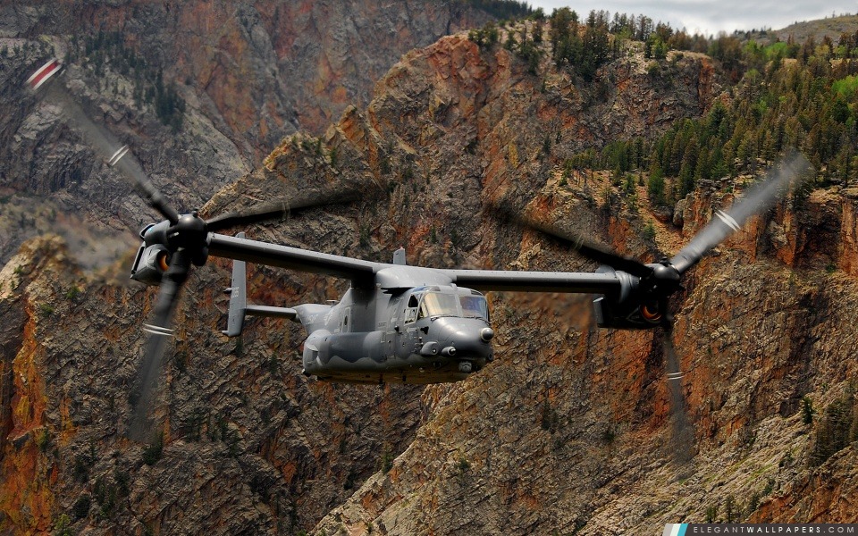 L'US Air Force V-22 Osprey, Arrière-plans HD à télécharger